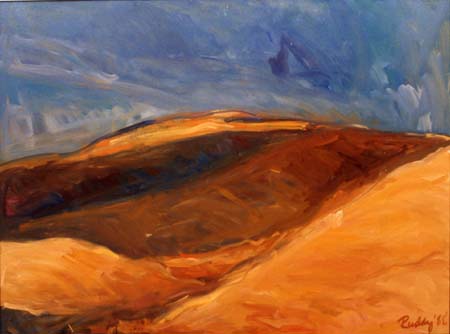 Altamont Hills #1  Oil on Canvas