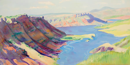 Flaming Gorge Oil on Canvas