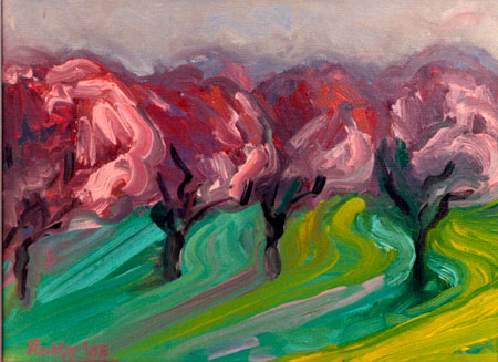Orchard Oil on Canvas