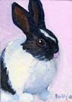 Easter Rabbit #1 Oil Painting