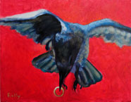Winter Crows Series Paintings Gallery
