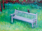 Solitude Crow Oil Painting